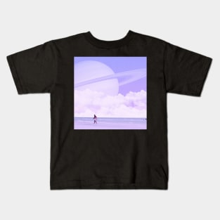 A Day at the Beach Kids T-Shirt